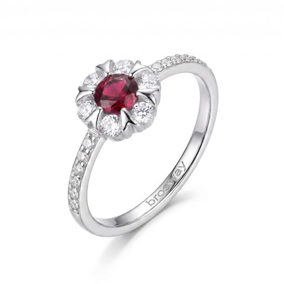 Ringe Brosway Dame FANCY - PASSION RUBY in Silber FPR150 - FPR150